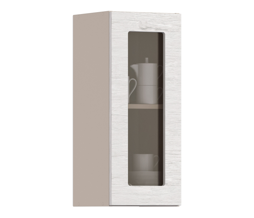 Регина, Регина шкаф навесной со стеклом 1 дв 30х72 см