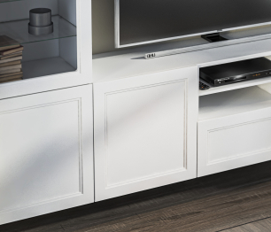 Гостиная (стенка) Тренд Белый/МДФ Modern Белый