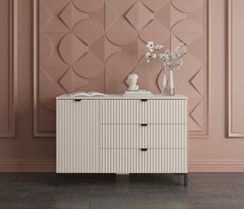 Комоды, Комод Тренд СБ-3446 3 ящика, 1 дверь