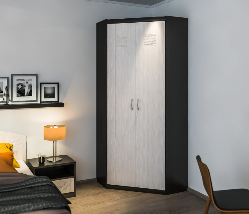 Угловые шкафы, Шкаф угловой Сити СБ-218