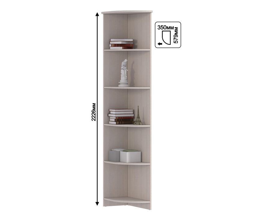 Стеллажи, Стеллаж Грация СБ-2218