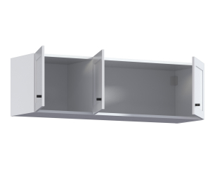 Твин СБ-3385 Полка Белая с глухими фасадами