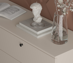 Комод Тренд СБ-3446 3 ящика, 1 дверь