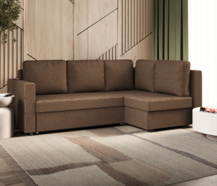 Угловой диван Джессика 2 правый (УП), рогожка