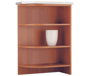 Оля В7 Шкаф-Стол торц*300 ЛамВишня