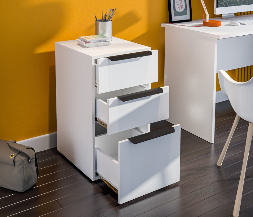 Прямые компьютерные столы, Стол Мартин СБ-3504 с тумбой СБ-3505