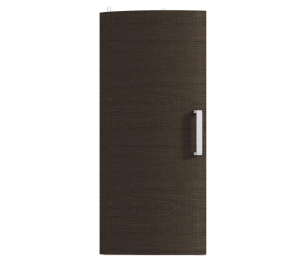 Полка торцевая с гнутым фасадом Регина 926 Песочный Дуб Сантана Темный