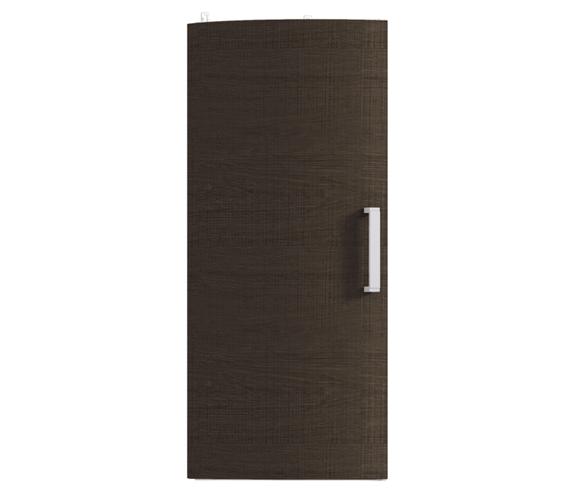 , Полка торцевая с гнутым фасадом Регина 926 Песочный Дуб Сантана Темный