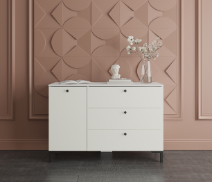 Комод Тренд СБ-3446 3 ящика, 1 дверь