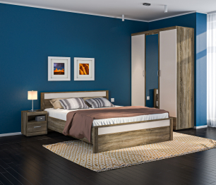 Монако Спальня шкаф 3х дверный