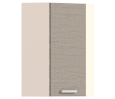 , Полка угловая с фасадом Регина 926 Песочный Дуб Сантана Светлый