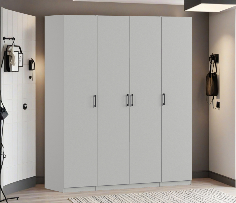 Для одежды, Шкаф четырехдверный Макс 2000 мм, вариант №2 (ЛДСП)
