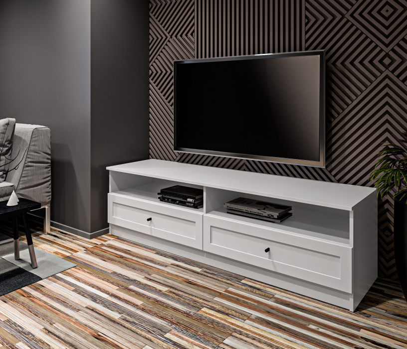 ТВ-тумбы, Тумба Твин СБ-3382 Белый