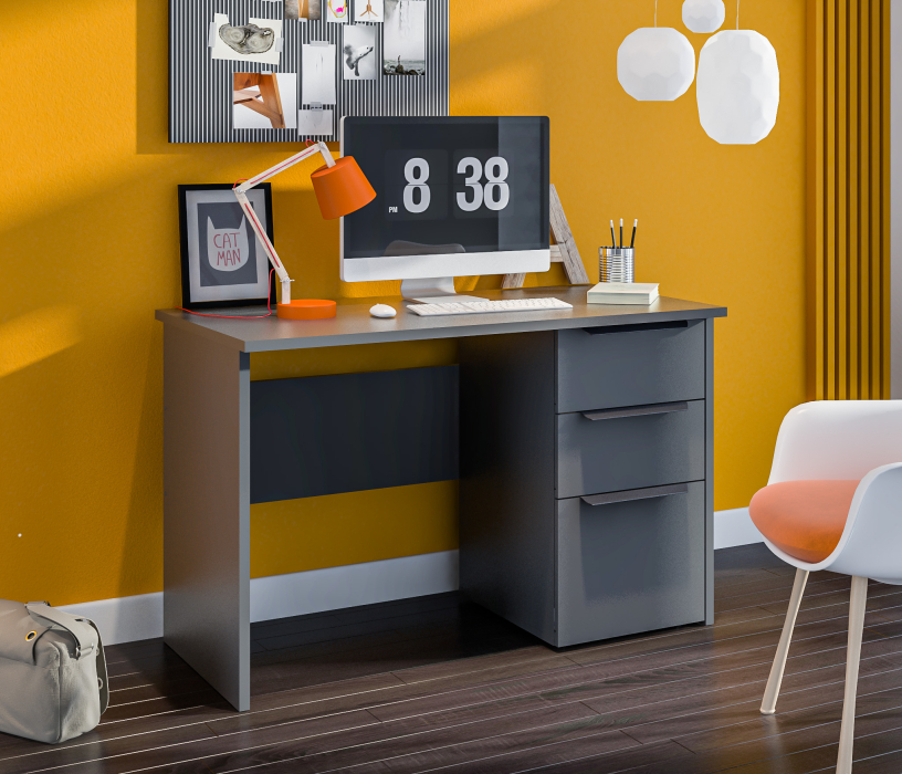 Прямые компьютерные столы, Стол Мартин СБ-3504 с тумбой СБ-3505