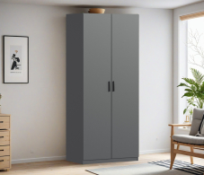 В спальню, Шкаф двухдверный Макс 1000 мм, вариант №3 (ЛДСП)