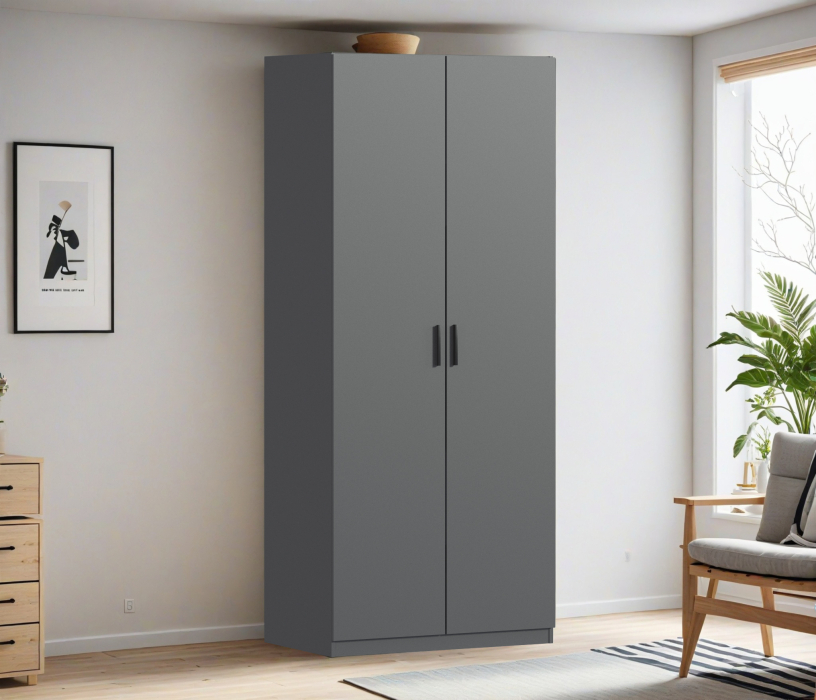 В спальню, Шкаф двухдверный Макс 1000 мм, вариант №3 (ЛДСП)