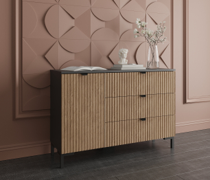 Комод Тренд СБ-3446 3 ящика, 1 дверь