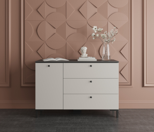 Комод Тренд СБ-3446 3 ящика, 1 дверь