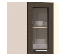 Кухня, Полка угловая с витриной Регина РПУ-60