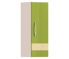 , Регина РП-25 Полка Песочный/Оливковый глянец