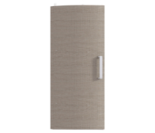 , Полка торцевая с гнутым фасадом Регина 926 Песочный Дуб Сантана Светлый