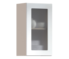 Роял, Роял шкаф навесной со стеклом 1 дв 40х72 см