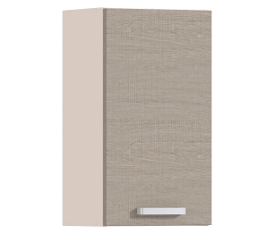 Полка с фасадом Регина Песочный Дуб Сантана Светлый  400