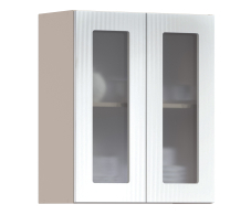 Роял, Роял шкаф навесной со стеклом 2 дв 60х72 см