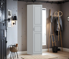 Для одежды, Шкаф однодверный Макс 500 мм, вариант №4 (ЛДСП/МДФ)