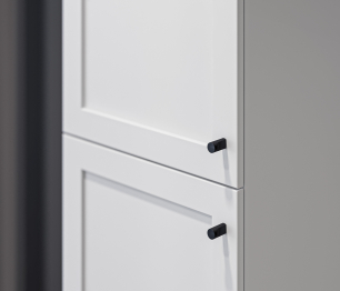 Пенал Твин СБ-3372 Белый с глухим фасадом