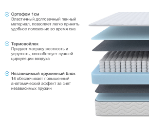 Матрас Орматек Идеал 80*190