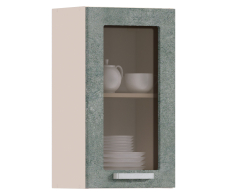 Регина, Регина шкаф навесной со стеклом 1 дв 40х72 см