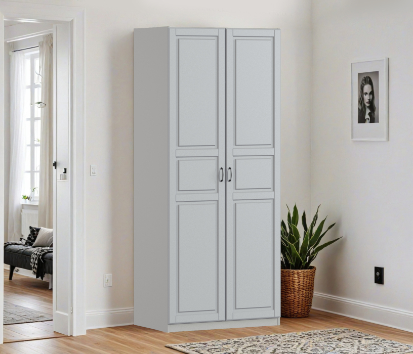 Для одежды, Шкаф двухдверный Макс 1000 мм, вариант №4 (ЛДСП/МДФ)