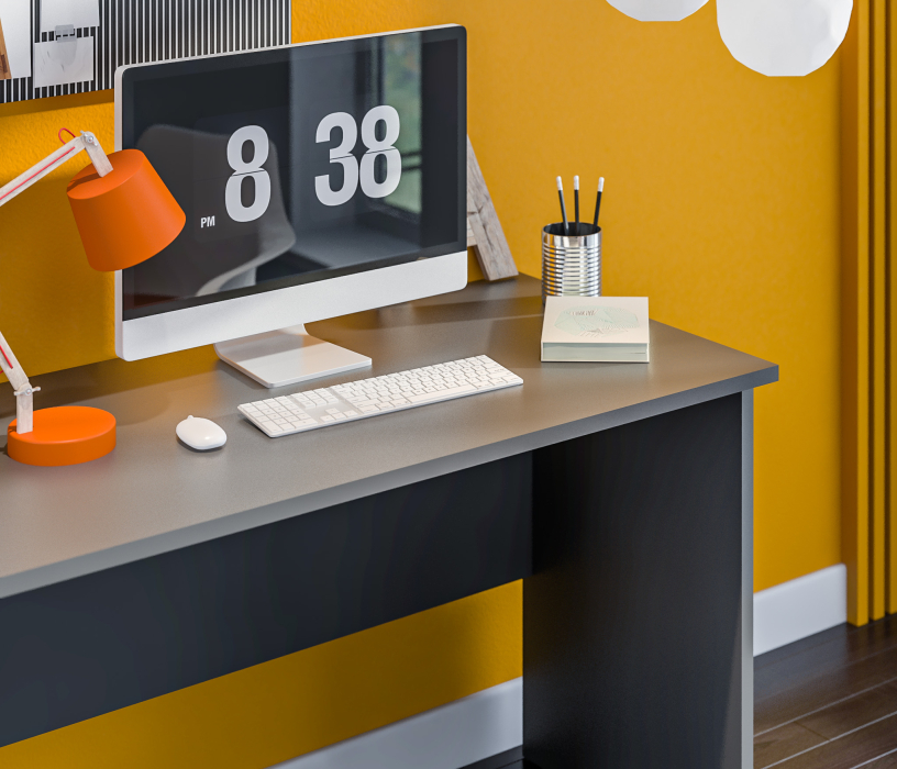 Прямые компьютерные столы, Стол Мартин СБ-3504 с тумбой СБ-3505