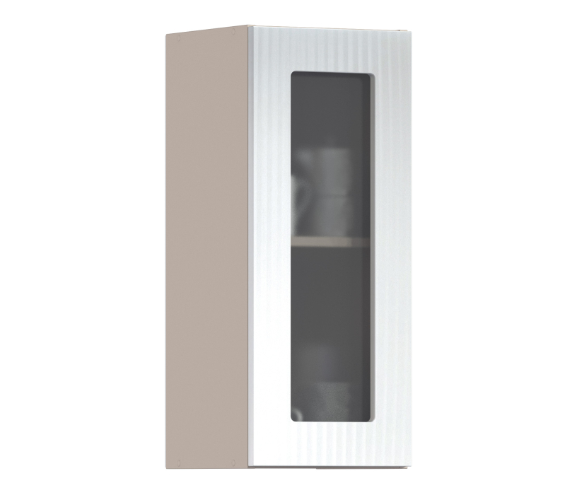 Роял, Роял шкаф навесной со стеклом 1 дв 30х72 см