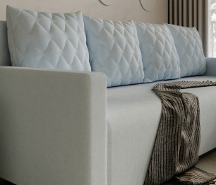 Угловой диван-кровать Челси, рогожка