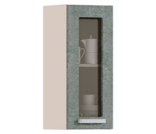 Регина, Регина шкаф навесной со стеклом 1 дв 30х72 см