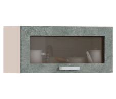 Регина, Регина шкаф навесной со стеклом 1 дв 80х36 см