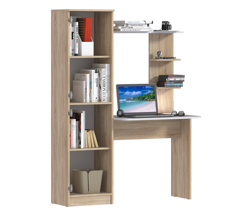 Компьютерные столы, Стеллаж со столом Тесса СБ-2737