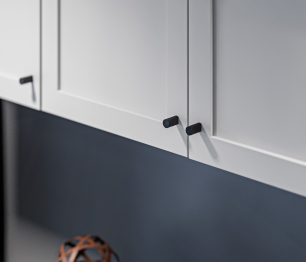 Твин СБ-3385 Полка Белая с глухими фасадами