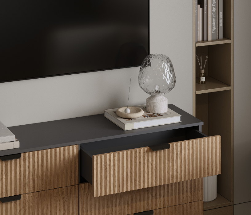 Комоды, Комод Тренд СБ-3442 6 ящиков